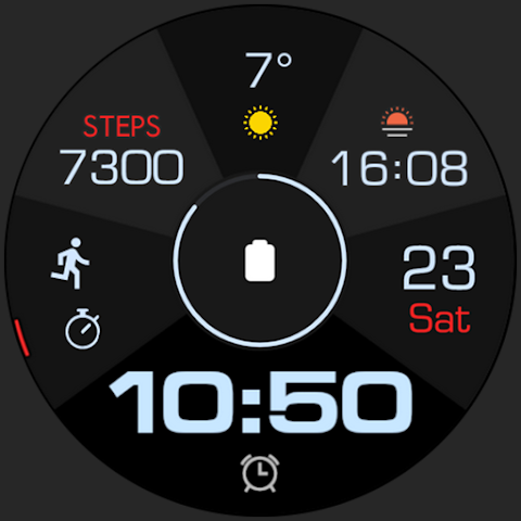Parts Watch Face screenshot