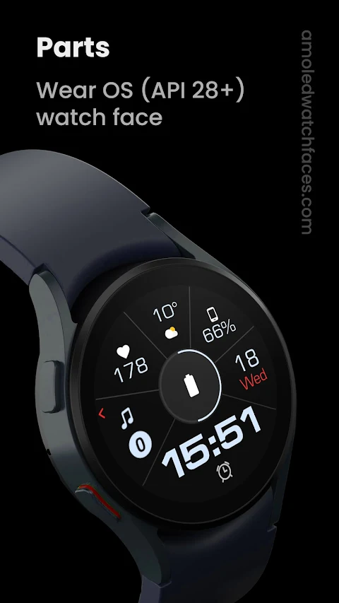 Parts Watch Face screenshot