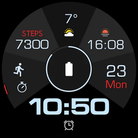 Parts Watch Face screenshot