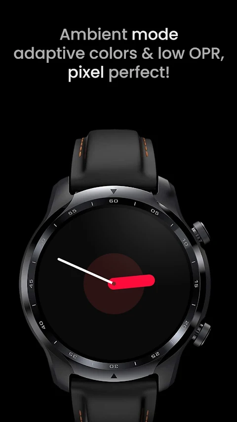 Pixel Analog Watch face screenshot