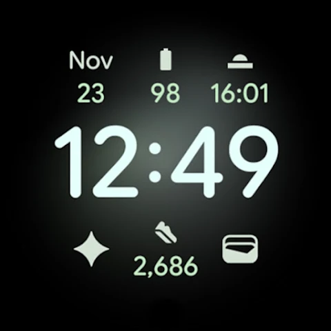 Pixel Watch Face screenshot