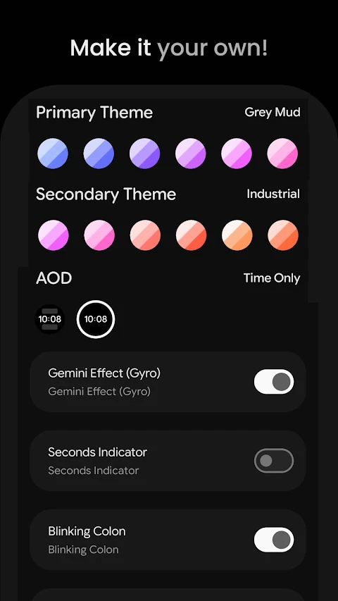Pixel Watch Face screenshot