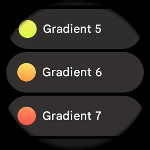 Polar Analog: Watch face screenshot