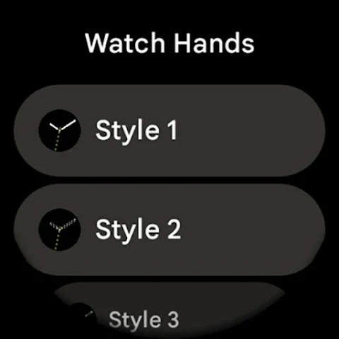 Polar Analog: Watch face screenshot