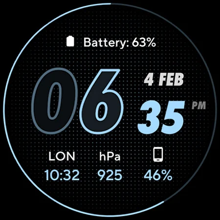 RUN 2: Watch face screenshot