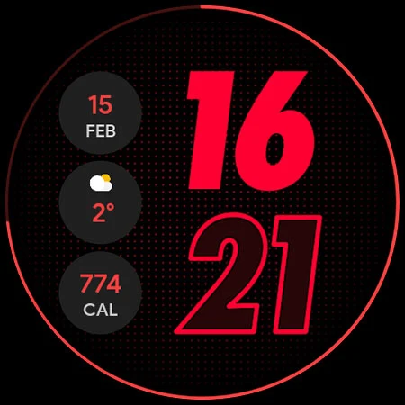 RUN PRO: Watch face screenshot