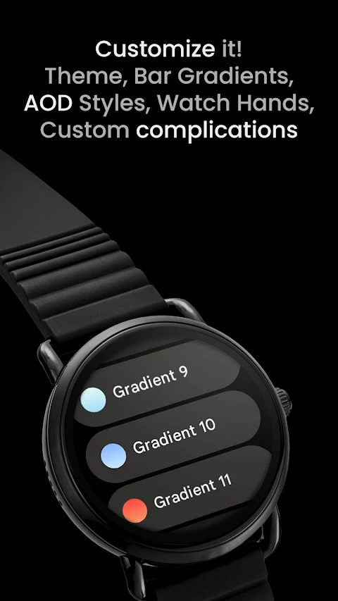Sporty Analog Watch Face screenshot