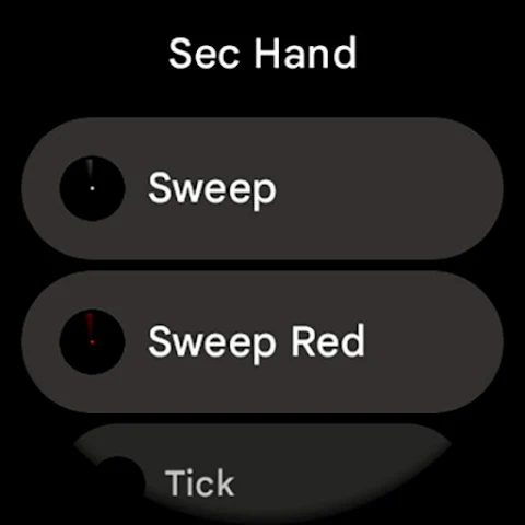 Sporty Analog Watch Face screenshot