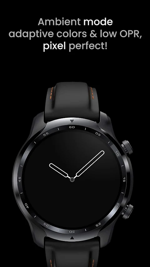 Sporty Analog Watch Face screenshot