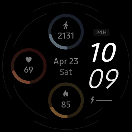 Sporty Digital Watch Face screenshot