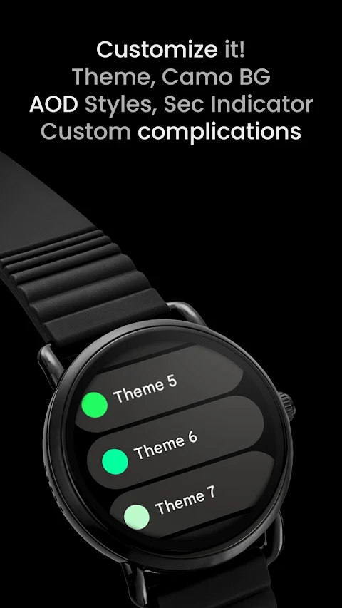 TACT x: Watch Face screenshot