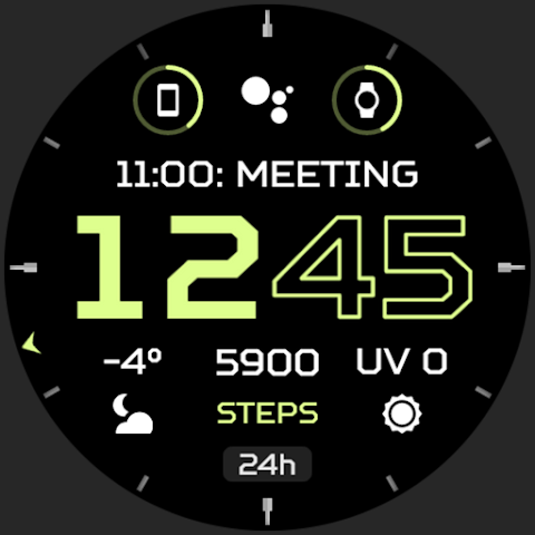 TACT x: Watch Face screenshot