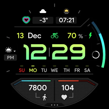 TRON Dark: Watch face screenshot