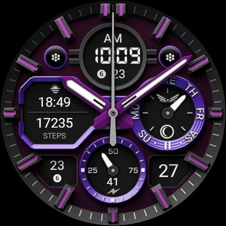 Ballozi GLANZ Watch Face screenshot