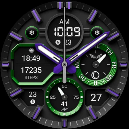 Ballozi GLANZ Watch Face screenshot