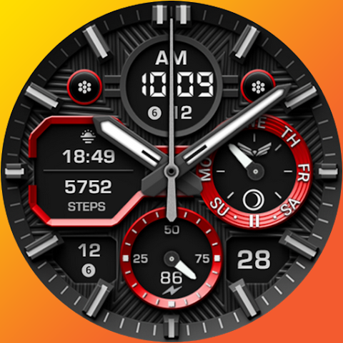 Ballozi GLANZ Watch Face screenshot