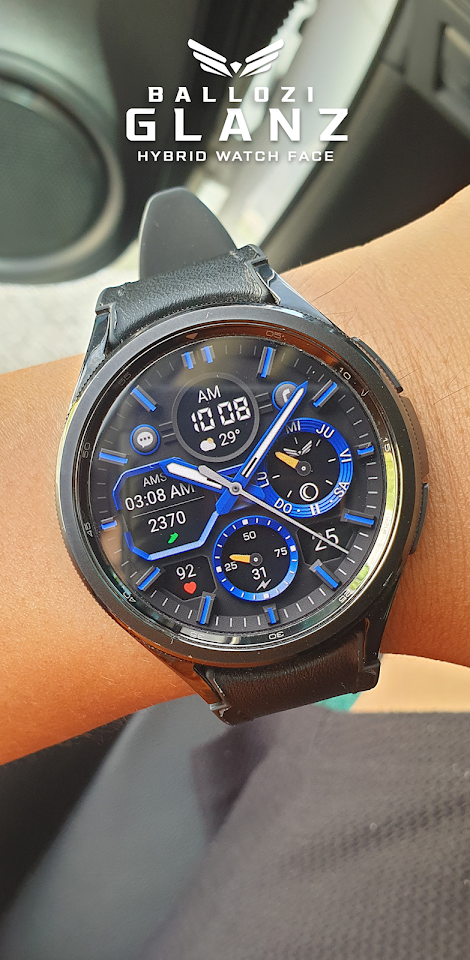 Ballozi GLANZ Watch Face screenshot