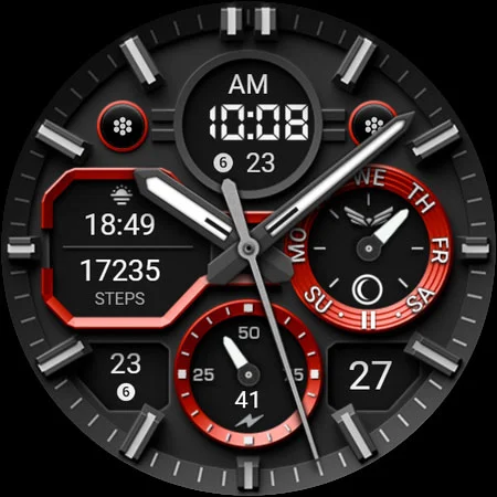 Ballozi GLANZ Watch Face screenshot