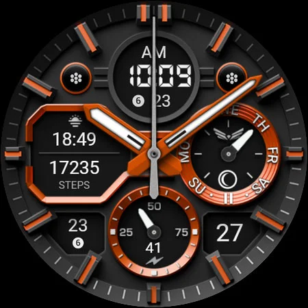 Ballozi GLANZ Watch Face screenshot