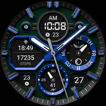 Ballozi GLANZ Watch Face screenshot