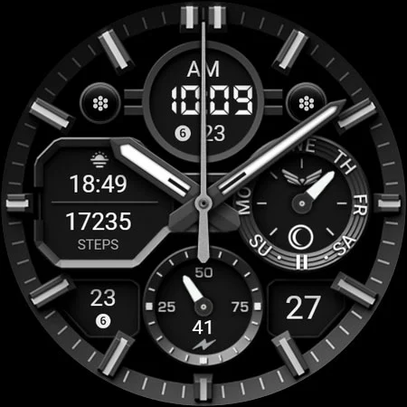 Ballozi GLANZ Watch Face screenshot