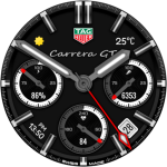 Tag Carrera GT watch face