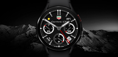 Tag Carrera GT watch face screenshot