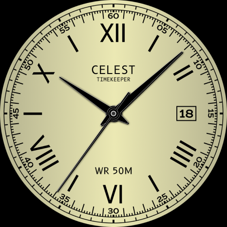 CELEST5521 Analog Watch screenshot