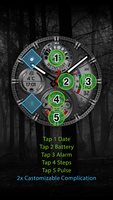 CFS109 Luxury Watch Face screenshot