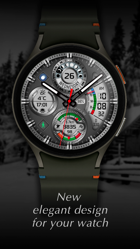 CFS109 Luxury Watch Face screenshot