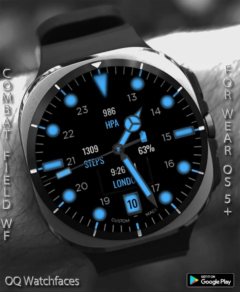 Combat Field WF Wear OS 5+ screenshot