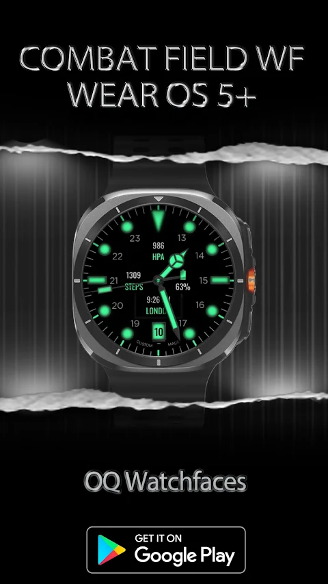 Combat Field WF Wear OS 5+ screenshot