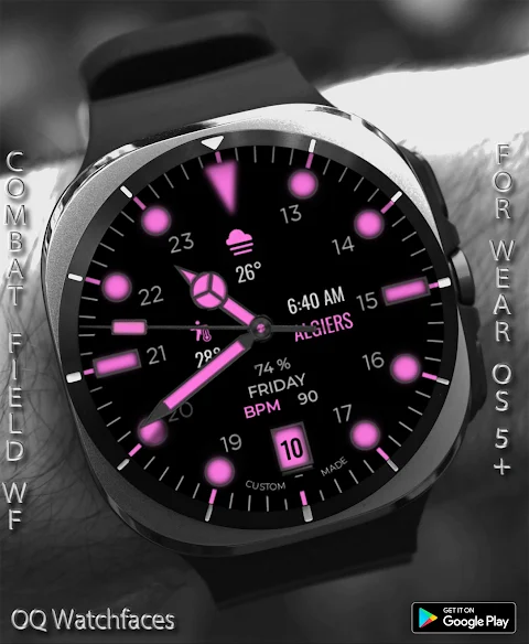 Combat Field WF Wear OS 5+ screenshot