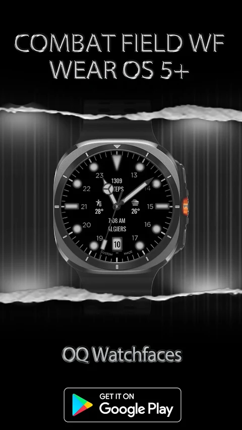 Combat Field WF Wear OS 5+ screenshot