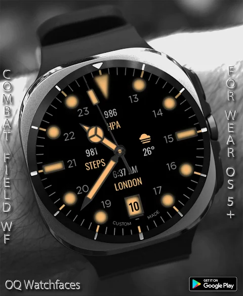 Combat Field WF Wear OS 5+ screenshot