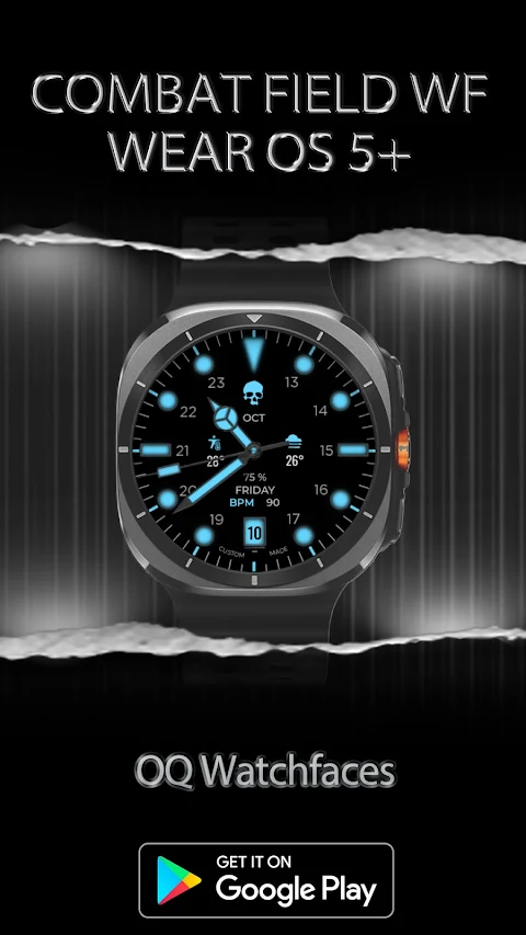 Combat Field WF Wear OS 5+ screenshot