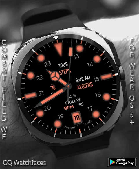 Combat Field WF Wear OS 5+ screenshot