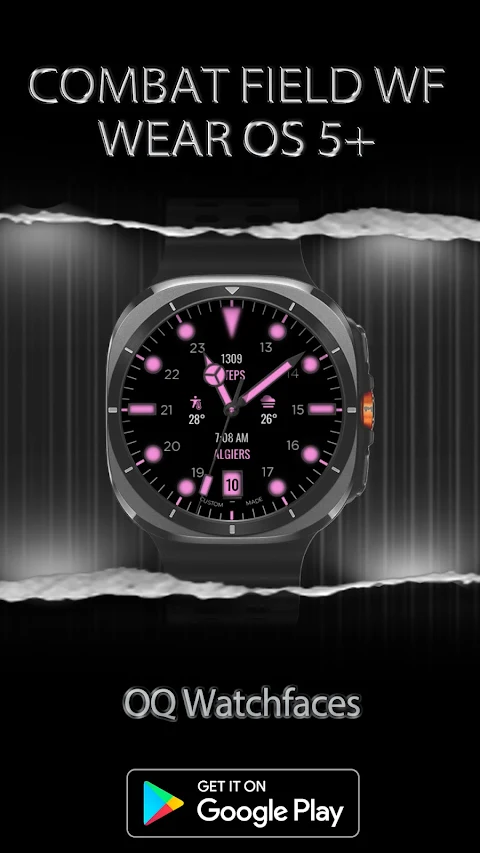 Combat Field WF Wear OS 5+ screenshot