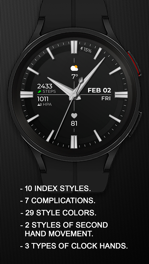 Chester Business watch face screenshot