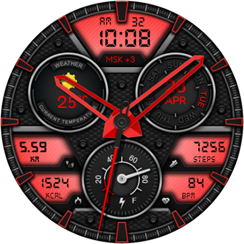 Chronix Hybrid Watch Face screenshot