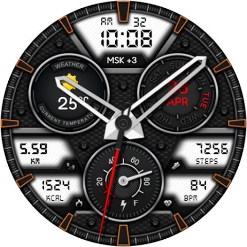 Chronix Hybrid Watch Face screenshot