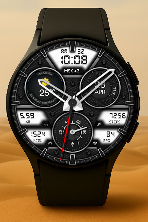 Chronix Hybrid Watch Face screenshot