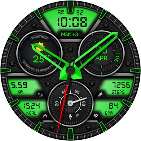 Chronix Hybrid Watch Face screenshot