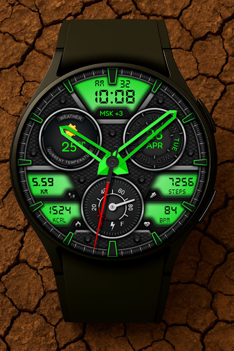 Chronix Hybrid Watch Face screenshot