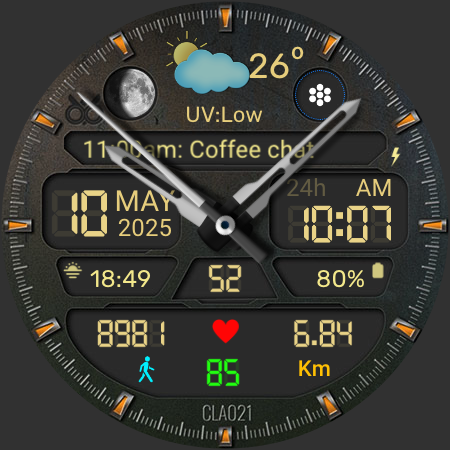 CLA021 Analog Steel screenshot