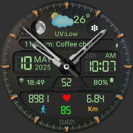 CLA021 Analog Steel screenshot