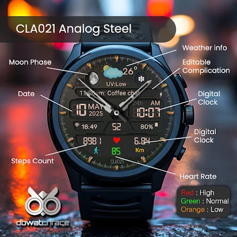 CLA021 Analog Steel screenshot
