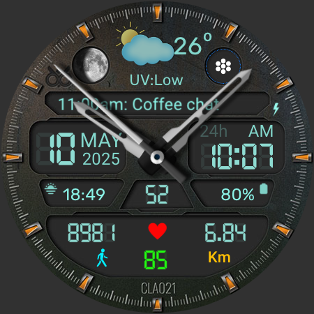 CLA021 Analog Steel screenshot