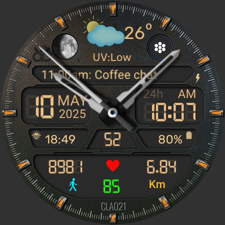 CLA021 Analog Steel screenshot