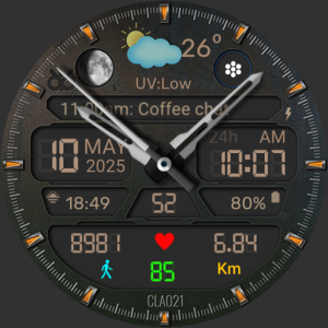 CLA021 Analog Steel